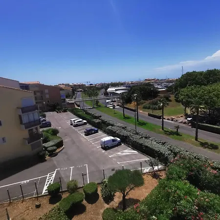 035 Cap D'agde T2 Avec Pk Quartier Mole Pour 4 Personnes * Agde